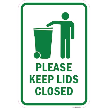 Signmission Safety Sign, 12 in Height, Aluminum, 18 in Length, 24873 A-1218-24873